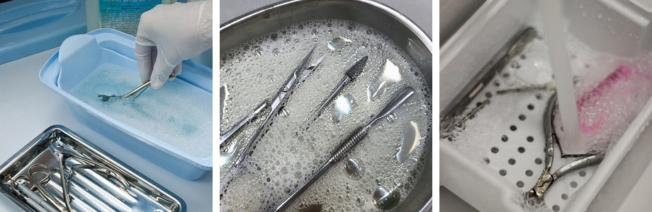Manicure tools steriliseren